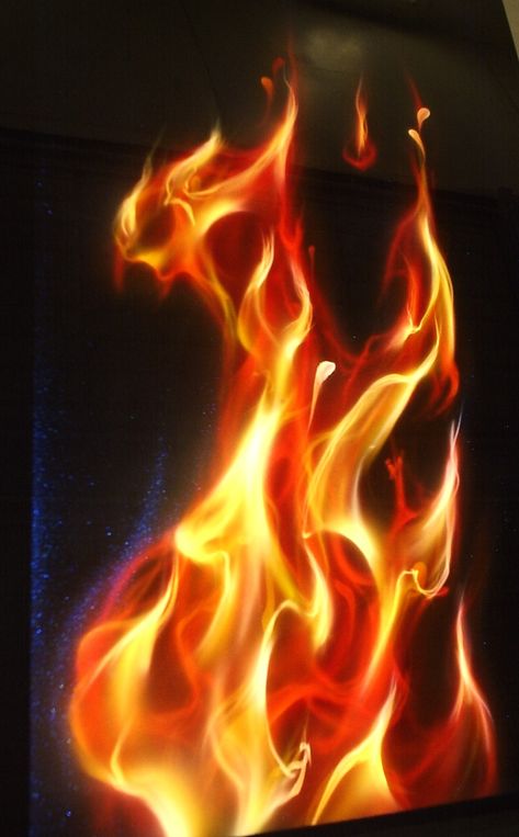 Realistic fire demo panel, Flame Drawing Realistic, Fire Art Painting, Fire Art Drawing, Fire Artwork, Drawing Flames, Fire Images, Fire Drawing, Cool Fire, Airbrush Designs