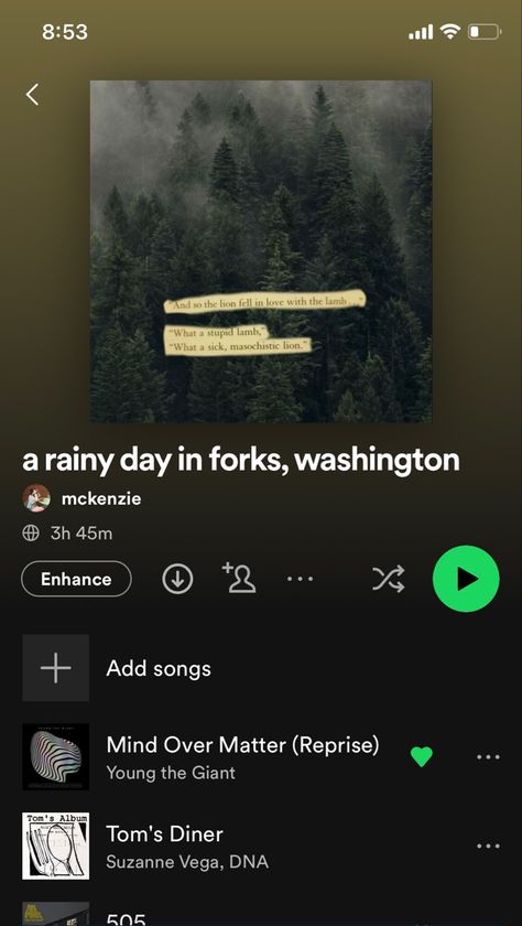 Camping Playlist, Twilight Playlist, Reading Playlist, Twilight Music, Music Recs, Forks Washington, Throwback Songs, Playlist Names Ideas, Therapy Playlist