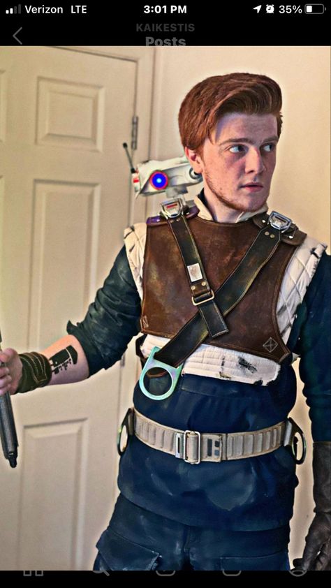 Cal Kestis Cosplay, Star Wars Fallen Order, You Scare Me, Fallen Order, Cosplay Inspo, Cosplay Diy, Star Wars Stuff, Star Wars, Dress Up