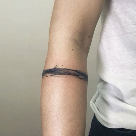 Scott Mccall Aesthetic, Teen Wolf Aesthetic, Line Tattoo Arm, Thigh Band Tattoo, Stripe Tattoo, Wolf Aesthetic, Band Tattoos For Men, Brush Tattoo, Band Tattoos