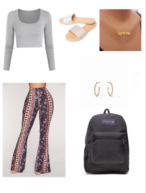 Forbidden Pants Outfit Ideas, How To Style Forbidden Pants, Latin Outfits Casual, Forbidden Pants Outfit, Forbidden Pants Outfit Latina, Latina Style Outfits, School Outfits Latina, Cute Outfits To Wear To School, Latina Fits