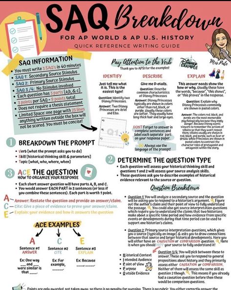 Ap World History Study Tips, Ap Us History Aesthetic, Ap Us History Notes, Ap World History Notes, Ap History, High School Prep, Medical Printables, Ap Classes, Ap Euro