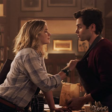 Joe Goldberg And Guinevere Beck, Joe And Love You, You Netflix Series, Joe And Love, Guinevere Beck, Joe Goldberg, Tv Series Quotes, Elizabeth Lail, Penn Badgley