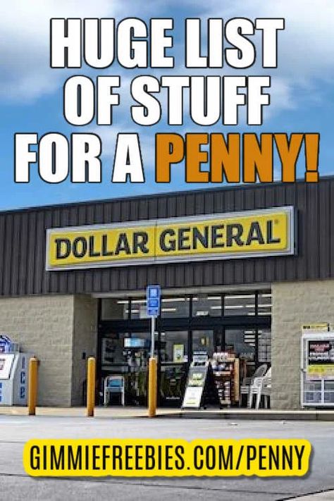 Now, updated to include the 7/27/2021 list! What's the Dollar General penny list? Read on, and join in the fun! Do you shop at Dollar General on Tuesdays? If Dollar General Penny Items, Dollar General Couponing, Aarp Discounts, Dollar General Store, Guest Wifi, Couponing For Beginners, Senior Day, Budgeting 101, Worst Names