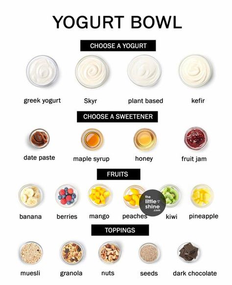 Little DIY Breakfast Yogurt Bowl, Toast Yogurt, Breakfast Yogurt, Diy Yogurt, Yogurt Breakfast, Make Breakfast, Yogurt Bowl, Dessert Bowl, Nuts & Seeds