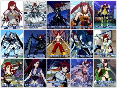 Erza's Armor Erza Scarlet Armor, Erza Et Jellal, Fairy Tail Erza Scarlet, Fairy Tail Pictures, Fariy Tail, Animation Movies, Anime Fairy Tail, Fairy Tail Girls, Alphonse Elric