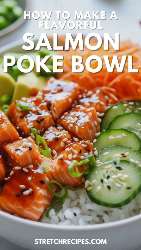 Want to know the best rice for poke Bowls? Discover the perfect grains for your salmon poke bowl creations! Learn how to make the ideal base for your poke bowl rice recipe. Save this pin for your next sushi bowl recipe and visit our blog for more details! Poke Bowl Rice Recipe, Poke Bowl Rice, Salmon Poke Bowl Recipe, Salmon Poke Bowl, Best Rice Recipe, Hawaiian Poke, Sushi Bowl Recipe, The Best Rice, Mexican Rice Easy