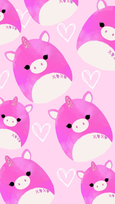 Wallpaper Squishmallows, Cute Squishmallows Wallpaper, Aesthetic Squishmallows Wallpaper, Preppy Wallpaper Squishmallow, Squishmallows Background, Squishmallow Painting, Squish Mellow Backgrounds, Cute Wallpapers Squishmallow, Squishmallow Wallpaper