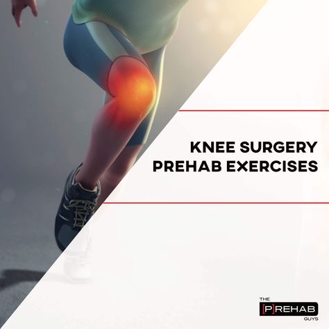 Prehab Exercises For Knee Replacement, Acl Prehab Exercises, Prehab Exercises, Hamstring Strengthening, Acl Knee, Acl Rehab, Knee Rehab, Acl Recovery, Knee Pain Remedy