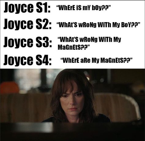 Joyce Stranger Things, Stranger Things Spoilers, Weird Obsessions, Joyce Byers, Stranger Things Meme, Winona Ryder, Whats Wrong, Marry Me, Aliens