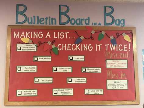 Winter Ra Boards Ra Bulletins, Winter Themed Ra Bulletin Boards, December Ra Bulletin Board, Christmas Ra Bulletin Board, Ra Christmas Bulletin Boards, Winter Ra Boards, Winter Ra Bulletin Boards, High School Counseling Bulletin Boards, Grinch Bulletin Board