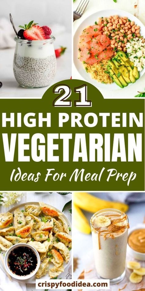 Protein Packed Meals Vegetarian, Protein Heavy Vegetarian Meals, Easy High Protein Meals Vegetarian, High Protein Vegetarian Foods, Low Carb Vegetarian Recipes Lunch, Protein Vegetable Meals, Easy Keto Vegetarian Recipes, Meals For Vegetarians, Non Meat Lunch Ideas