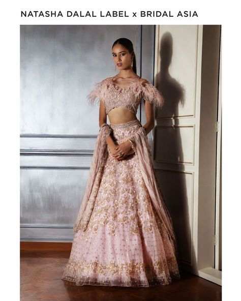 @bridalasia Delhi AW’19 Couture Lehenga, Back Tie Blouse, Bridal Asia, Sequin Lehenga, Seema Gujral, Chinese Fancy Dress, Gold Lehenga, Mirror Work Lehenga, Organza Lehenga