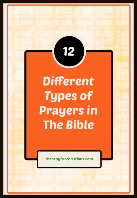 Discover the various types of prayers found in the Bible and learn how to deepen your prayer life with these prayer techniques. From prayers of thanksgiving to intercession, this post will guide you through 12 different ways to connect with God through prayer. Prayers In The Bible, Prayers Of Thanksgiving, Intercessory Prayer, Christian Articles, Connect With God, Types Of Prayer, Thanksgiving Prayer, Bible Study Methods, Connecting With God