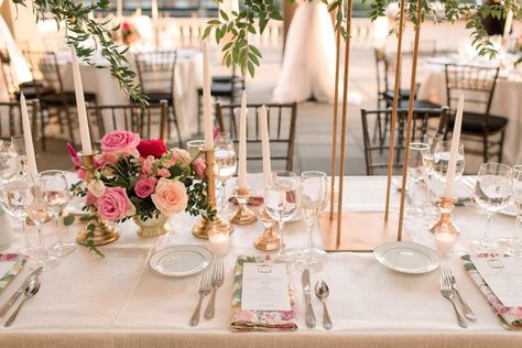 Waterworks by Cescaphe Wedding Photography | Romantic Floral Inspired Wedding from Shannon Wellington Weddings | Kate and Nate - Samantha Jay Photography Navy Color Palette, Amherst College, Tables Wedding, Marchesa Gowns, Reception Tables, Invitation Calligraphy, Wedding Reception Tables, Event Entertainment, Event Flowers