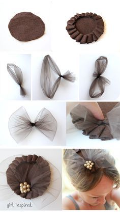 Check out this cute blog to find out how to make your own fascinator! Halloween Fascinator Diy, Fasinators Diy How To Make, Tea Party Hats Diy, Diy Tea Party Hats, Derby Hats Diy, Cappello Cloche, Diy Fascinator, Fascinator Hats Diy, Tea Hats