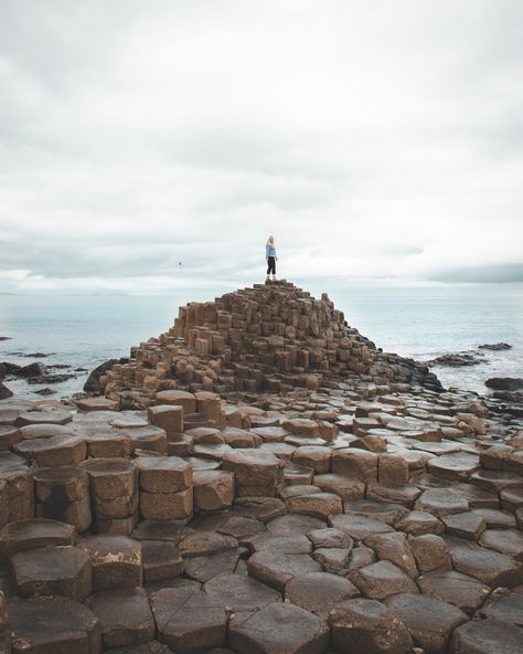 Not enough words for the Giant’s Causeway in Northern Ireland. We were lucky there weren’t too many people there so I could get this awesome photo with no one in it! Tip: it’s like a 25 minute walk down there, but there’s a regular bus that runs for 2£! We definitely did the bus lol . . . . #giantscauseway #northernireland #northernirelandtourism #northernirelandphotography Giants Causeway Ireland, Giant Causeway, Cinematic Photoshoot, Giants Causeway, Giant’s Causeway, Summer Ideas, The Bus, Belfast, Not Enough