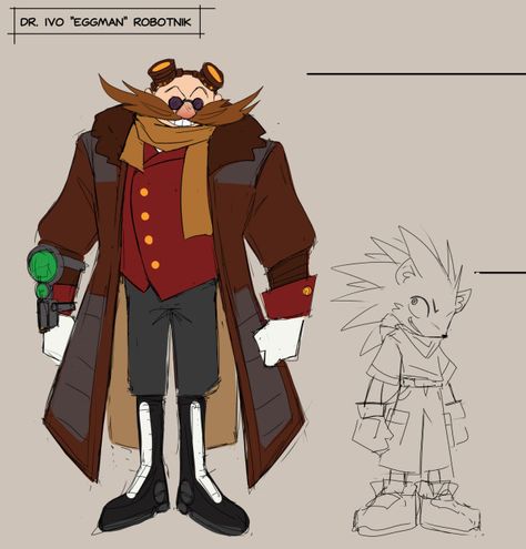 Eggman Fanart, Sonic Eggman, Dr Eggman, Doctor Eggman, Classic Sonic, Video Game Design, Steven Universe Fanart, Hero Costumes, Friend Anime