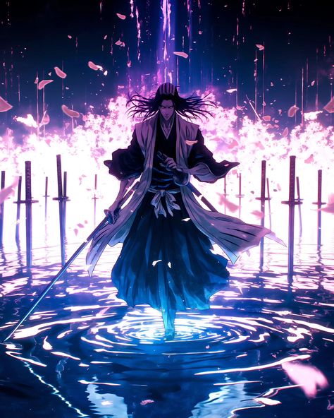 BYAKUYA KUCHIKI , CAPTAIN OF THE 6TH DIVISION 🌸 "The most beautiful thing about a cherry blossom is not the blossom itself, but the… | Instagram Byakuya Kuchiki Bankai, Bankai Wallpapers, Byakuya Bankai, Bleach Wallpaper 4k, Byakuya Bleach, Bleach Bankai, Bleach Captains, Kuchiki Byakuya, Byakuya Kuchiki