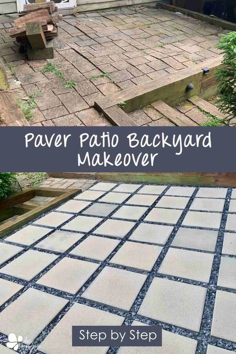 If you’re looking to build a concrete paver patio, this step-by-step guide will make it easy to complete this outdoor project. Create a better outdoor space and get inspired with this backyard idea. #artsyprettyplants #concretepatioideas #patiodesign #backyardpatiodesigns #patioideas #outdoorpatioideas #paverpatioideas #patiopavers #backyardpavers #paverpatio #backyardideas Concrete Paver Patio, Pavers Diy, Diy Patio Pavers, Outdoor Pavers, Paver Designs, Patio Pavers Design, Pavers Backyard, Diy Backyard Patio, Backyard Oasis Ideas