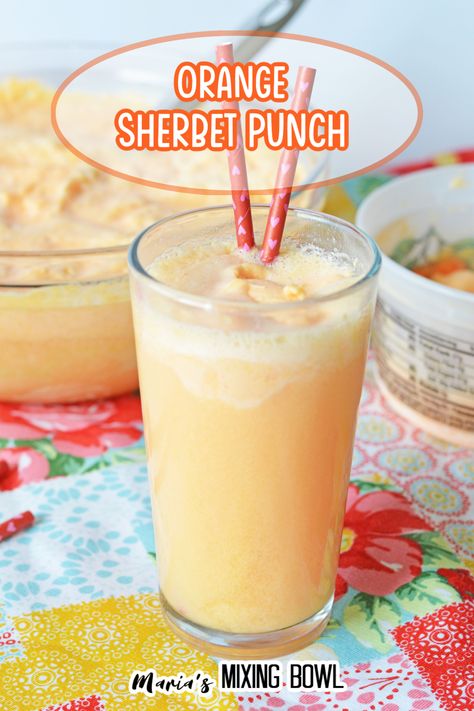 Orange Sherbet Punch, Classic Punch Recipe, Pineapple Sherbert, Cooking T Bone Steak, Sherbet Punch, Orange Sherbert, Champagne Punch, Orange Sorbet, Alcoholic Punch