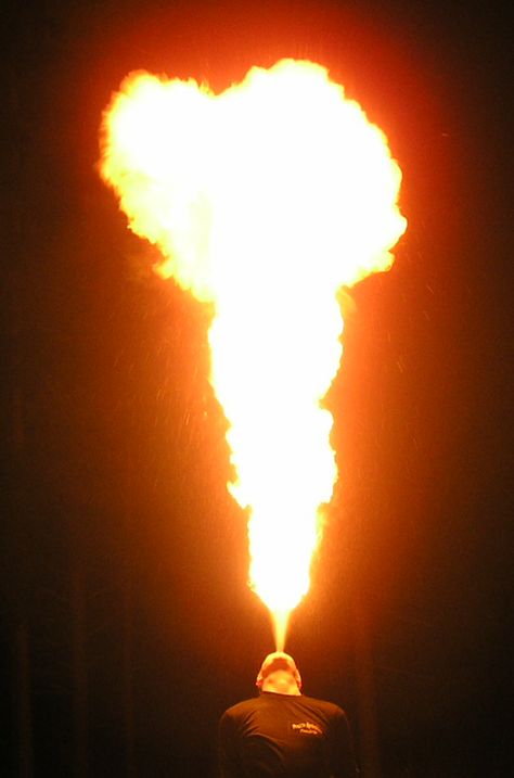 Fire breathing Guinness world record holder Fredrik Karlsson doing "The dragon's breath" Fire Elemental Aesthetic, Fire Powers Aesthetic Boy, Fire Dragon Aesthetic, Fire Powers Aesthetic, Dragon Breathing Fire, Breathing Fire, Fire Breather, Full Moon Party, Dragon Fire