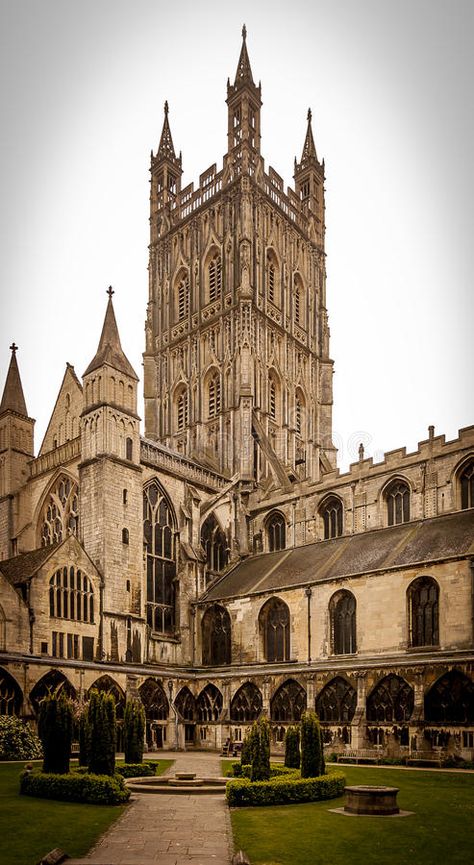 Gloucester Cathedral stock photos Medieval Aesthetics, Gloucester Cathedral, 2024 Art, Gothic Castle, Gothic Cathedral, Grand Haven, Cathedral Church, St Albans, Church Architecture