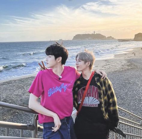 shotaro & sungchan <3 Sungchan And Shotaro, Shotaro And Sungchan, Shotaro Sungchan, Sm Rookies, Best Duos, Wishes For Baby, Happy Together, Together Forever, Nct 127