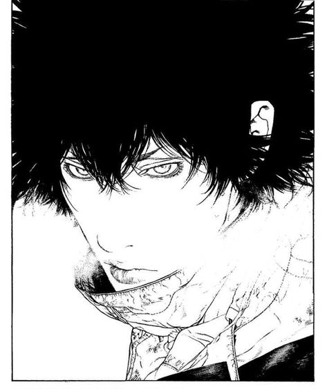 The Climber, Anime Character, Black Hair, Black And White, Anime, Hair, White, Black