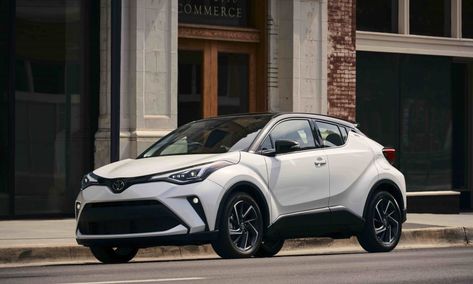 New Nightshade Edition Comes to 2021 Toyota C-HR - Toyota USA Newsroom Toyota C-hr Modified, Car 2023, Subcompact Suv, Manifest Board, Photo Garden, Toyota Usa, Toyota C Hr, Small Suv, Crossover Suv