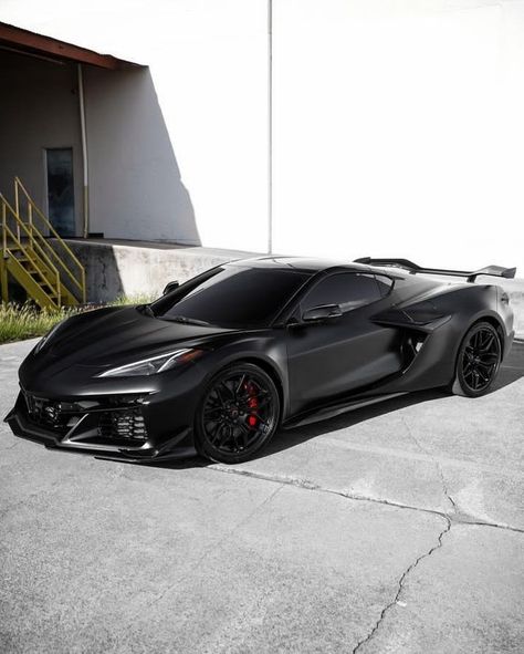 Black Corvette, Stuff To Buy, Fast Sports Cars, Pimped Out Cars, Luxury Car Interior, Dream Cars Jeep, Lux Cars, Custom Muscle Cars, Cool Sports Cars