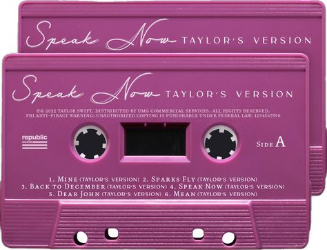 Speak Now Font, Republic Records, Taylor Swift Speak Now, John Taylor, Taylor S, Speak Now, Dear John, Music Covers, July 7