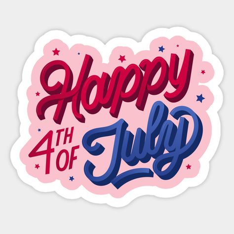 Fourth Of July Stickers, 4th Of July Stickers, July Stickers, Ipad Stickers, Housewarming Card, Goodnotes Stickers, Scrapbook Stickers Printable, Happy 4th Of July, Happy 4 Of July