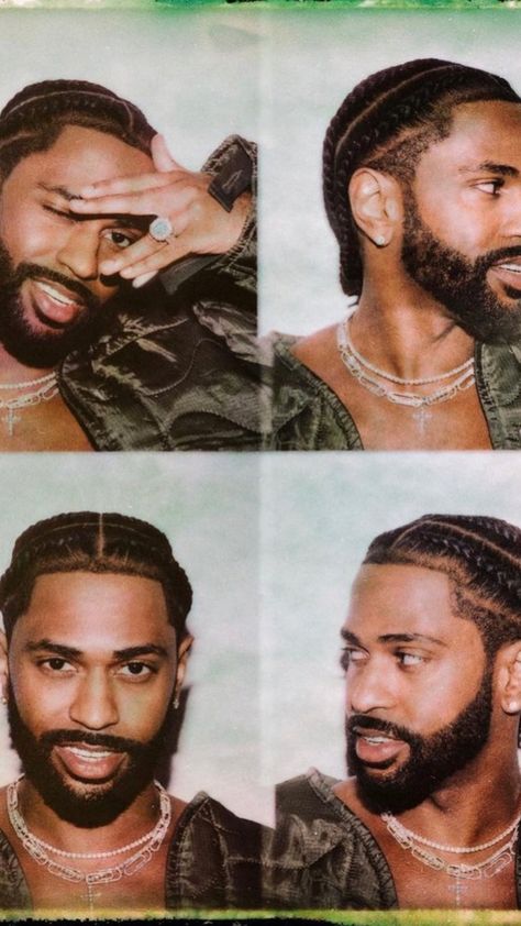 Big Sean Wallpaper, Cornrows Men, Big Cornrows, Black Boy Hairstyles, Braids With Fade, Hair Twists Black, Afro Hairstyles Men, Black Hair Inspiration, Natural Hair Men