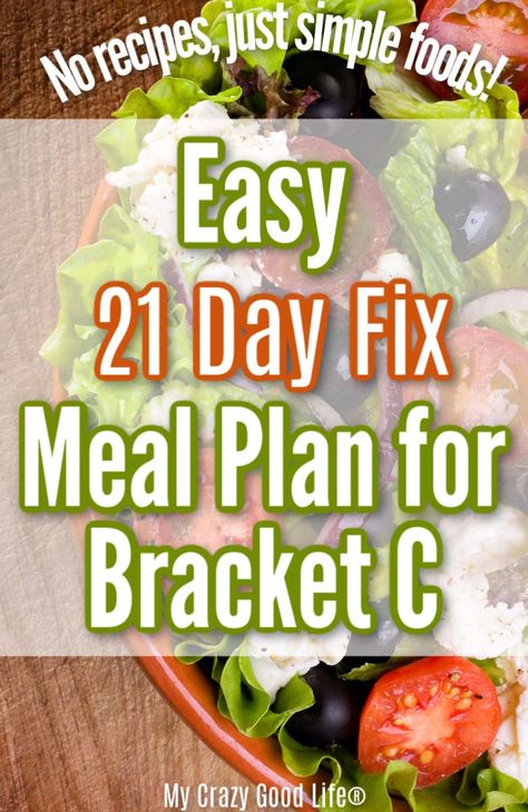 Starting the 21 Day Fix can be overwhelming! Here's an easy and free 7 day meal plan for Bracket C–no recipes, just basic foods to get you started understanding the Portion Fix and losing weight! #21dayfix #beachbody Beachbody Meal Plan, My Crazy Good Life, 21 Day Fix Plan, Easy Meal Plan, Whole Wheat Waffles, Beachbody 21 Day Fix, 21 Day Fix Diet, 21 Day Fix Meal Plan, 7 Day Meal Plan