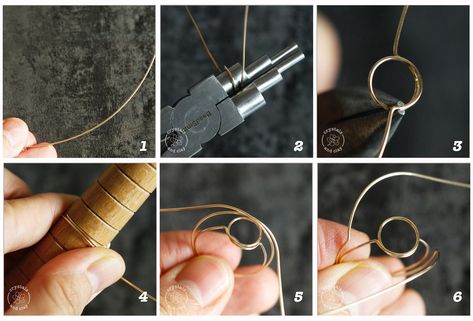 How to make wire wrapped rings for three different shape gemstones – Crystals and Clay Jewelry DIY Metal Jewelry Diy, Jewellery Tutorial, Crystal Jewelry Diy, Jewelry Magic, Wire Bending, Floating Diamond Necklace, Elastic Rings, Wire Jewelry Rings, Rings Diy