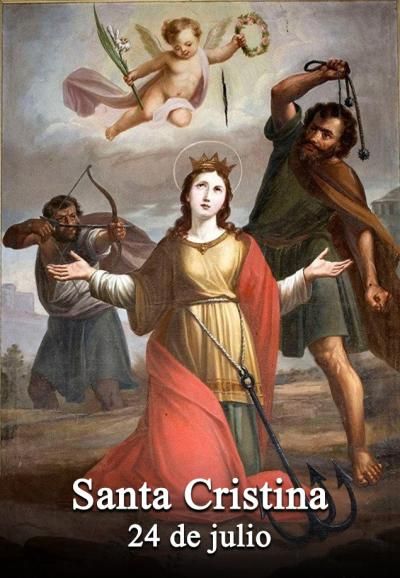 Santa Cristina de Bolsena Catholic Saints Images, Santa Filomena, Saint Philomena, Assumption Of Mary, Funny Christmas Pictures, Friend Of God, Roman Church, Santi Cattolici, Medusa Art