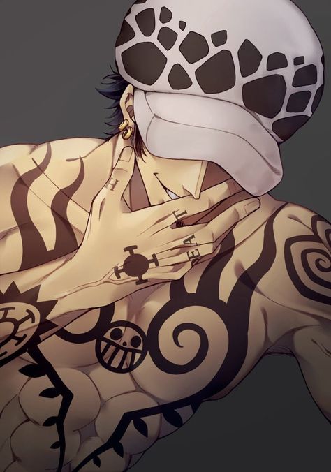 Trafalgar Law Wallpapers, Trafalgar D Water Law, Law Icon, One Piece Cartoon, One Piece Man, Beautiful Sketches, One Piece Funny, One Peice Anime, Anime Guys Shirtless