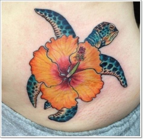 Turtle Borneo Tattoos, Hawaiian Turtle Tattoos, Piercings Black, Tattoos Cross, Tattoo Beach, Faith Tattoos, Hawaiian Tattoos, Turtle Tattoos, Hawaii Tattoos