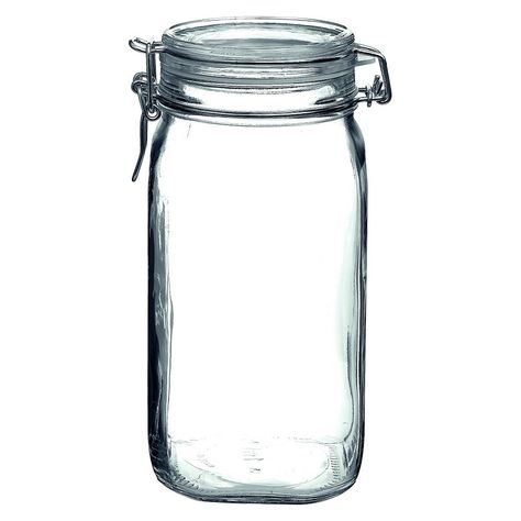 Bormioli Rocco Fido 50.75 Ounce Square Jar - Clear 2021 Kitchen Designs, Canning Tools, Square Jars, Bormioli Rocco, Canning Jar, Canning Jars, Mason Jar Mug, Glass Panels, Kitchen Tools