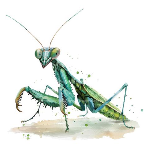 Cartoon Green Praying Mantis Insects Watercolor Art Printable High Quality JPG Papercraft Junk Journal Scrapbooking Digital Download On Etsy: dreamweavecraftery.etsy.com #cartoon #watercolor #clipart #art #papercraft #designing #craft #junkjournal #printable #download #scrapbooking #scrapbook #prints #designs #cute #funny #green #praying #mantis #insects #prayingmantis Insects Watercolor, Pray Mantis, Mantis Insect, Art Papercraft, Scrapbook Prints, Mantis Religiosa, Dibujos Toy Story, Cartoon Green, Praying Mantis