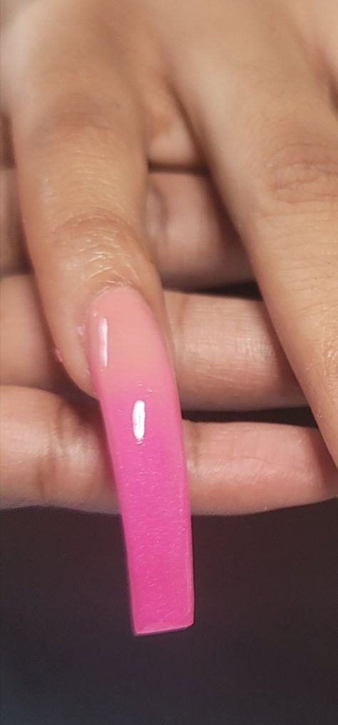 Xl Ombre Acrylic Nails, Xl Long Curved Acrylic Nails, Color Ombre Acrylic Nails, Ombre Nails Baddie, Ombré Long Nails, Pink Ombre Acrylic Nails, Ombré Pink Nails, Ombre Nails Long, Ombre Pink Nails