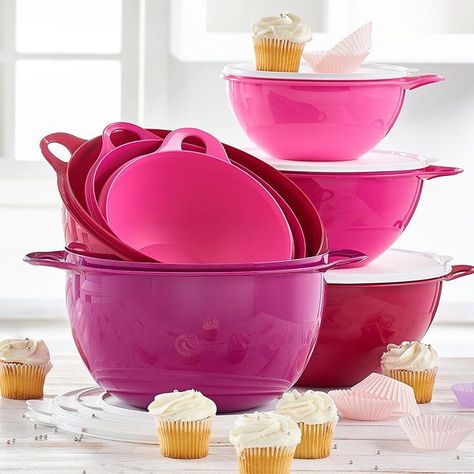 Rice Maker, Art Deco Colors, Tupperware Bowls, Tupperware Products, Tupperware Recipes, Pink Dishes, Pink Tools, Salads To Go, Simple Sandwiches