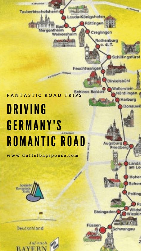 Romantic Road Germany, Germany Travel Destinations, Bavarian Alps, Germany Trip, Germany Vacation, Romantic Road, Yoga Online, Travel Germany, Voyage Europe