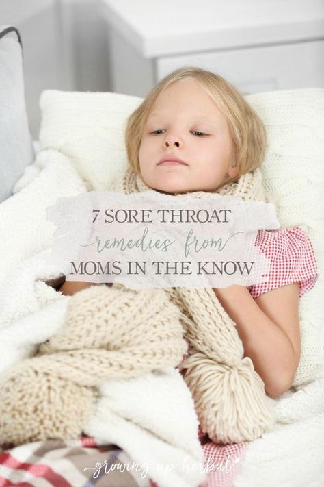 Having a kid with a sore throat is no fun experience, but it happens. | Kids health tips