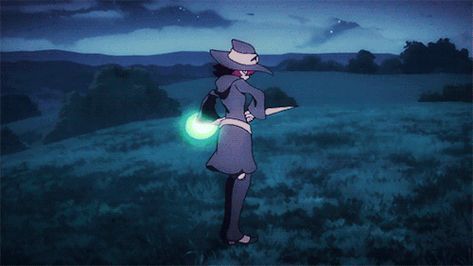 Intangible Art, Shiny Chariot, Magic Gif, Witch Gif, Bell Witch, Fantasy Things, My Little Witch Academia, Little Witch Academia, Aesthetic Pfps