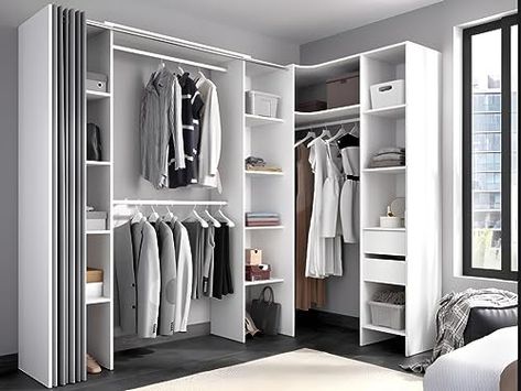 Dressing Ikea, Dressing Room Decor, Dressing Table Design, Bathroom Design Decor, Home Room Design, Design Graphique, Dressing Room, Piece Dress, House Rooms