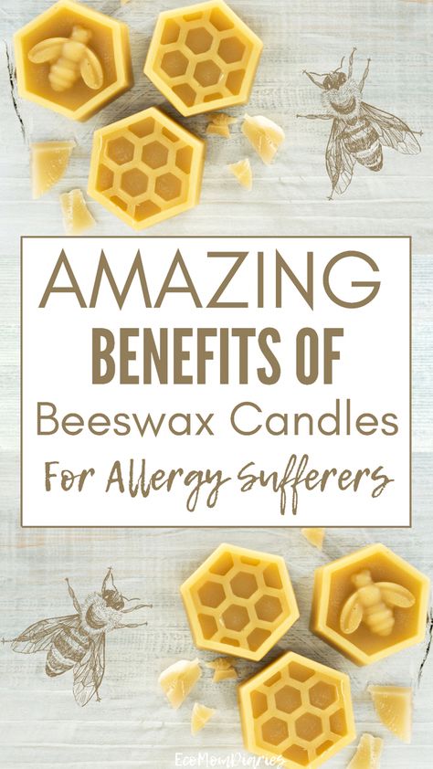 Mason Jar Beeswax Candles Diy, Homemade Beeswax Candles Essential Oils, Beeswax Candles Benefits, Beeswax Coconut Oil Candles Diy, Soy Vs Beeswax Candles, Natural Air Purifier Diy, Benefits Of Beeswax Candles, Benefits Of Soy Wax Candles, Beeswax Wax Melts Diy