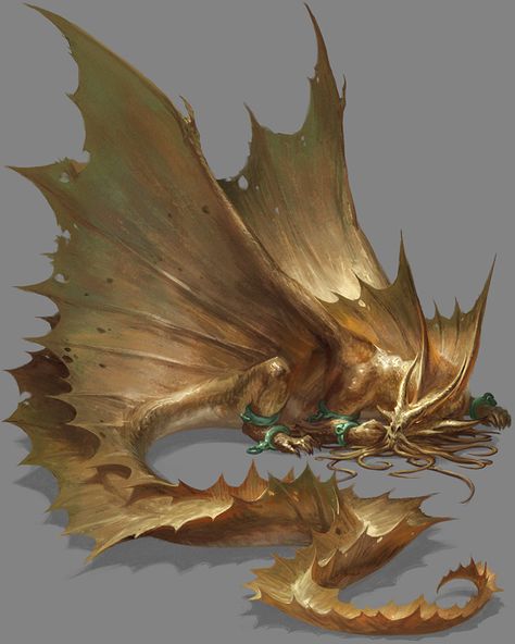 Andrew Mar on Twitter: "Sick Old Gold Dragon D&D: Journeys Through the Radiant Citadel AD: Emi Tanji https://t.co/XNbpLwUdM4" / Twitter Dnd Drakewarden, The Radiant Citadel, Radiant Citadel, Types Of Dragons, Legendary Dragons, Beast Creature, Dnd Dragons, Golden Dragon, Fantasy Beasts