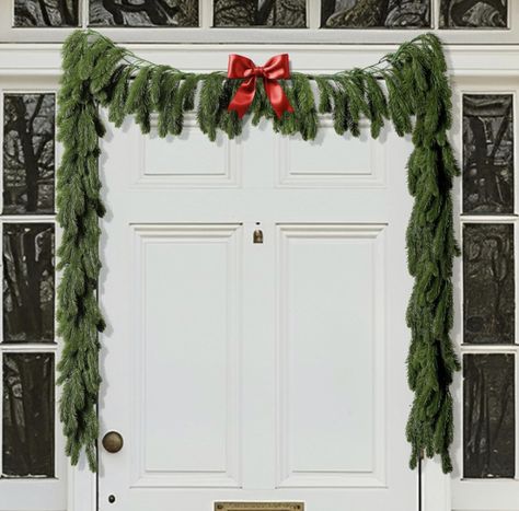 9.8 Ft Christmas Norfolk Pine Garland- Single Fork Norfolk Pine Natural Touch Garland- Artificial Pine Greenery Garland for Christmas Table Fireplace Wall Home Decoration. Christmas Archway Decor Indoor, Artificial Fireplace, Garland For Christmas, Table Fireplace, Door Room, Norfolk Pine, Artificial Christmas Garland, Themed Decorations, Pine Garland